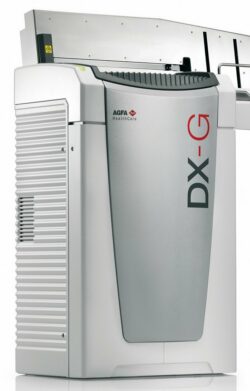 AGFA DX-G plate and detector digitizer, upright